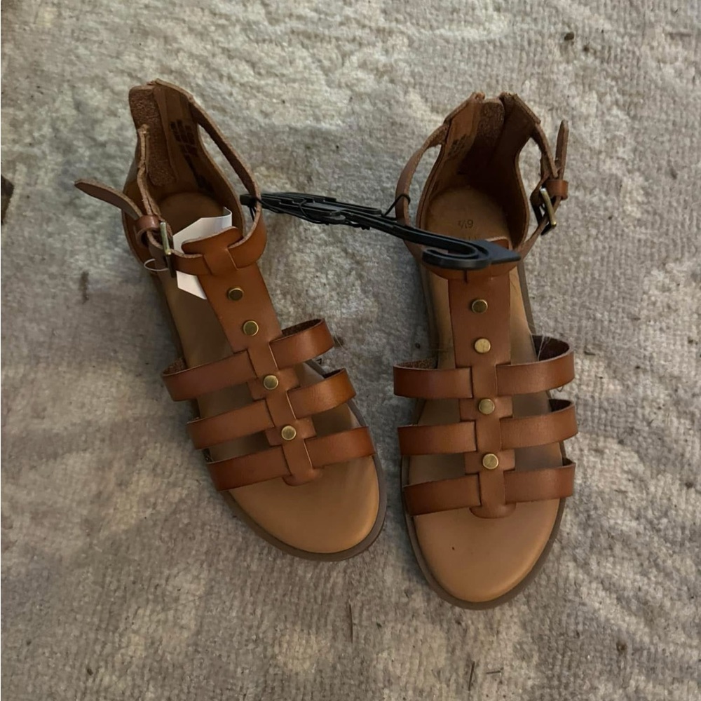 Brown Strappy Sandals